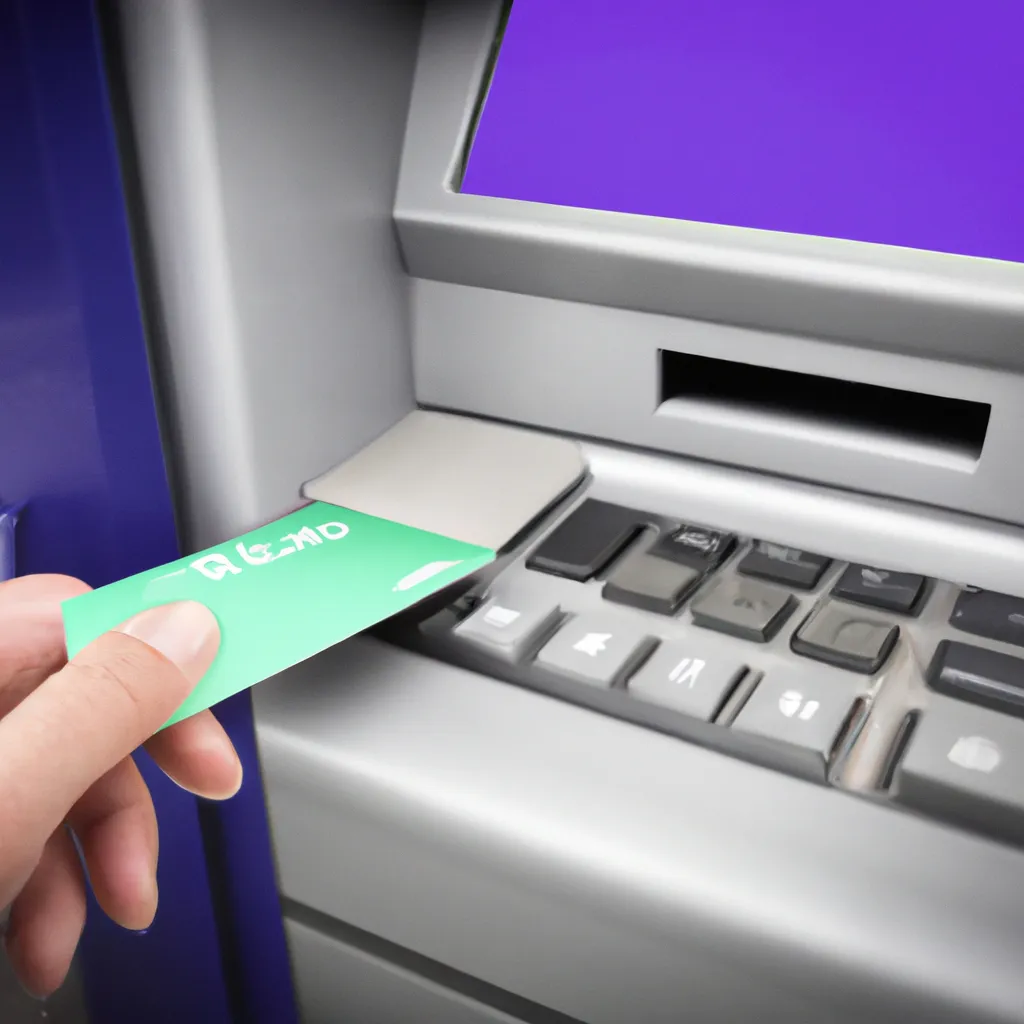 Jak wypłacić pieniądze z bankomatu?